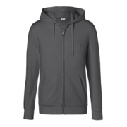 Kübler Shirts Kapuzen-Sweatjacke anthrazit
