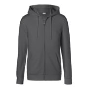 Kübler Shirts Kapuzen-Sweatjacke anthrazit XXL