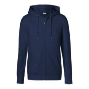 Kübler Shirts Kapuzen-Sweatjacke dunkelblau-1