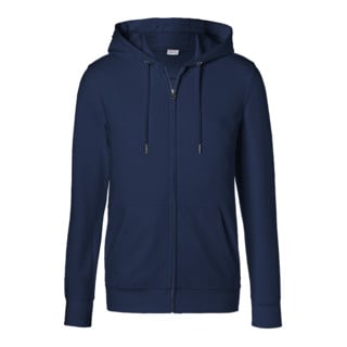 Kübler Shirts Kapuzen-Sweatjacke dunkelblau XXL
