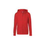 Kübler Shirts Kapuzen-Sweatjacke mittelrot-1