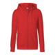 Kübler Shirts Kapuzen-Sweatjacke mittelrot-1