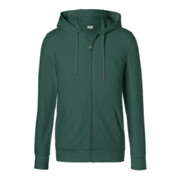 Kübler Shirts Kapuzen-Sweatjacke moosgrün