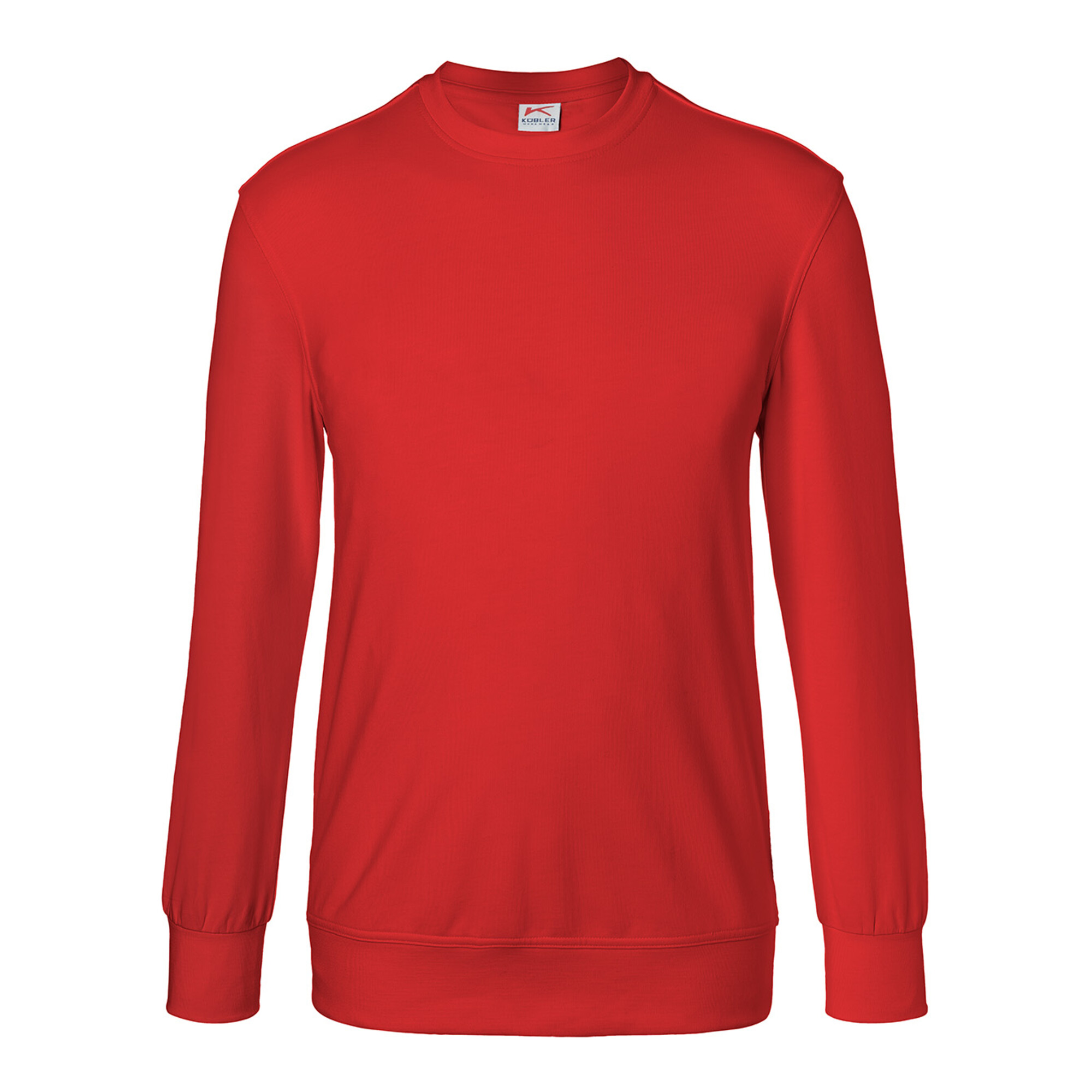 Kübler Shirts Sweatshirt mittelrot 5XL ; Kübler Workwear
