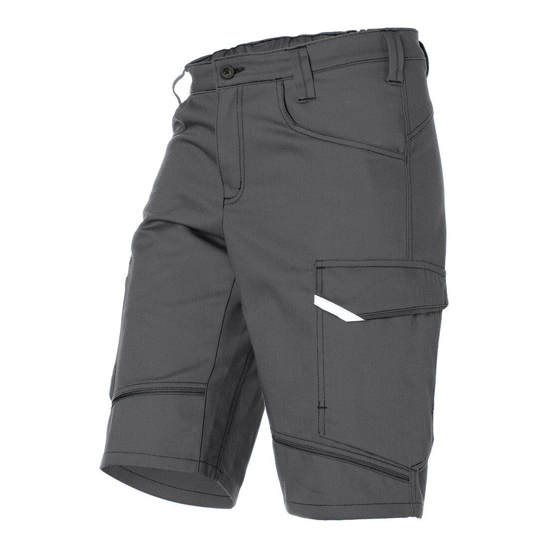 Kübler Shorts ICONIQ anthrazit/schwarz Form 2440