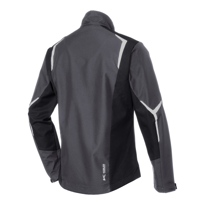 Kübler Softshell Jacke BODYFORCE anthrazit/schwarz Form 1425 Größe S