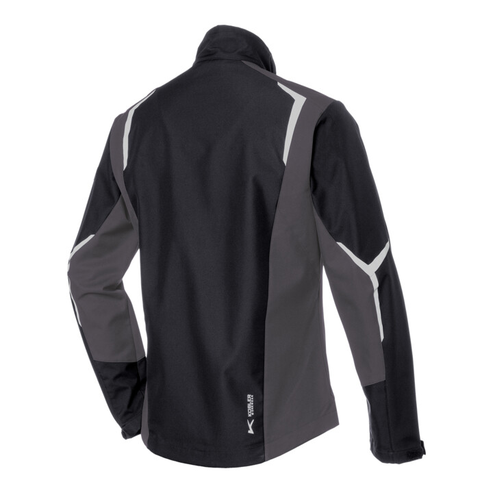 Kübler Softshell Jacke BODYFORCE schwarz/anthrazit Form 1425 Größe 3XL
