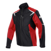 Kübler Softshell Jacke BODYFORCE schwarz/mittelrot Form 1425-5