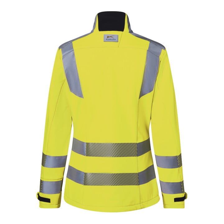 Kübler Softshell Jacke Damen REFLECTIQ PSA 2 warngelb Form 1509 Größe L