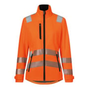 Kübler Softshell Jacke Damen REFLECTIQ PSA 2 warnorange Form 1509-1