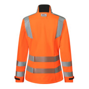 Kübler Softshell Jacke Damen REFLECTIQ PSA 2 warnorange Form 1509-3