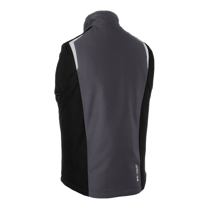 Kübler Softshell Weste BODYFORCE anthrazit/schwarz Form 7125 Größe L