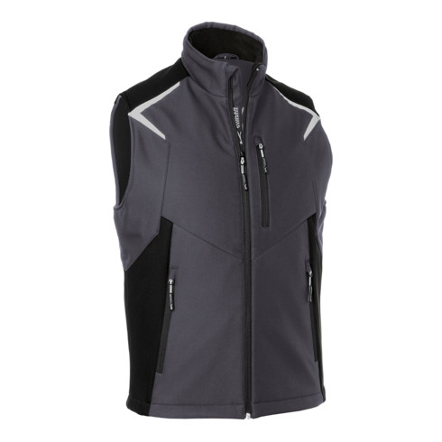 Kübler Softshell Weste BODYFORCE anthrazit/schwarz Form 7125