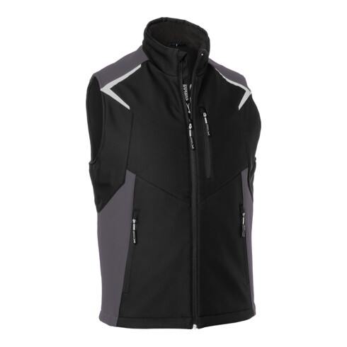 Kübler Softshell Weste BODYFORCE schwarz/anthrazit Form 7125