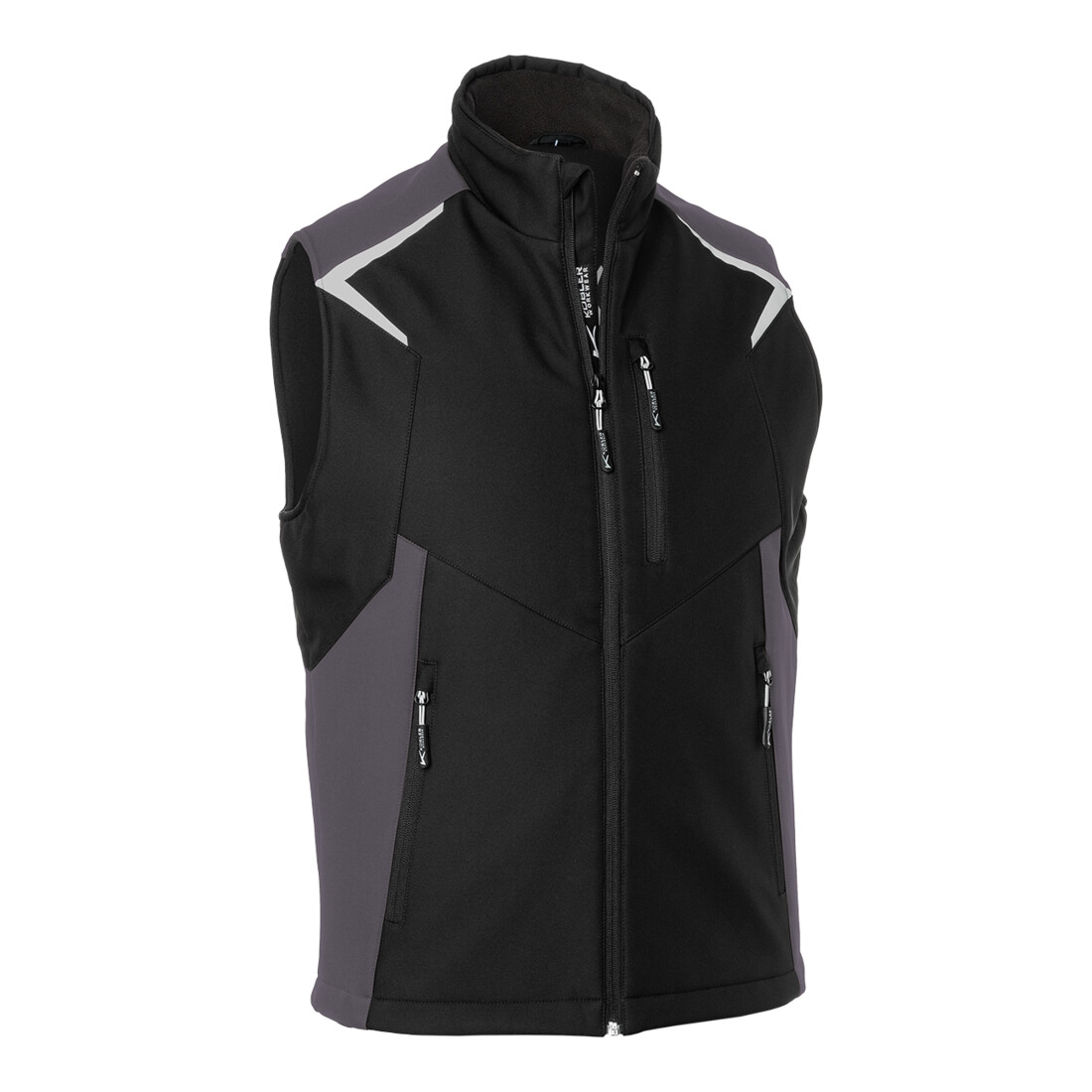 Kübler Softshell Weste BODYFORCE schwarz/anthrazit Form 7125