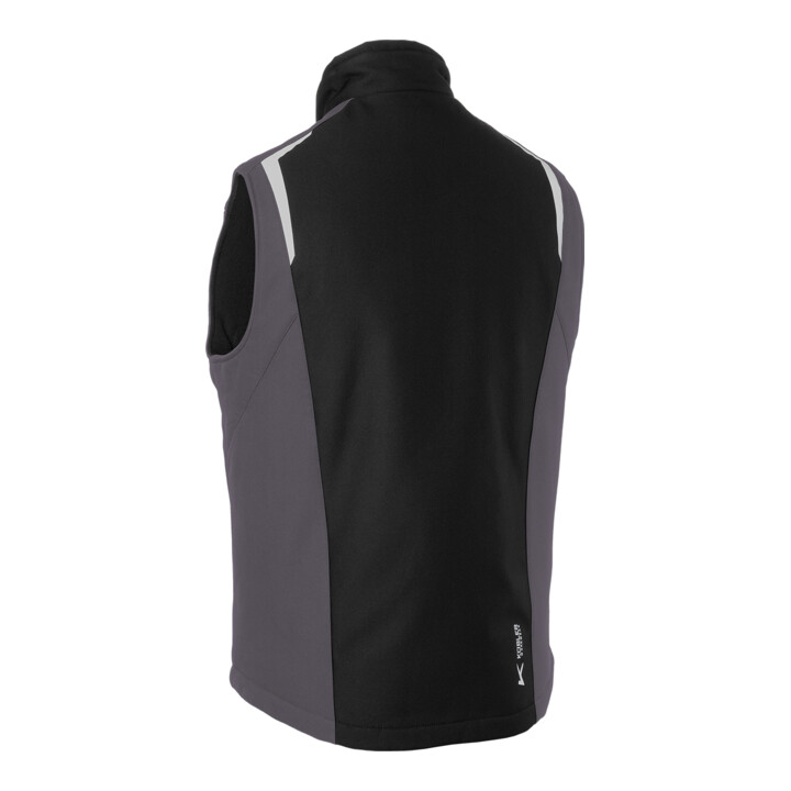 Kübler Softshell Weste BODYFORCE schwarz/anthrazit Form 7125 Größe M
