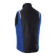 Kübler Softshell Weste BODYFORCE schwarz/kbl.blau Form 7125 Größe M