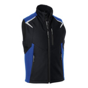 Kübler Softshell Weste BODYFORCE schwarz/kbl.blau Form 7125-2