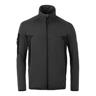 KÜBLER Stretchjacke ATHLETIQ anthrazit/schwarz 3XL