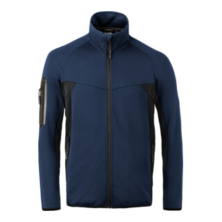 KÜBLER Stretchjacke ATHLETIQ dunkelblau/schwarz 3XL