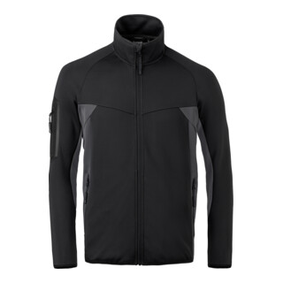 KÜBLER Stretchjacke ATHLETIQ schwarz/anthrazit M
