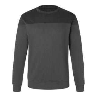 KÜBLER Sweatshirt dunkelgrau/schwarz L