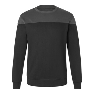 Kübler Sweatshirt L schwarz/dunkelgrau