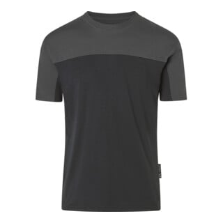 Kübler T-Shirt KÜBLER SHIRTS schwarz/dunkelgrau XL