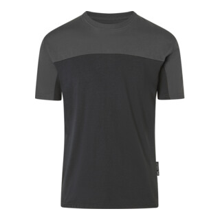 KÜBLER T-Shirt schwarz/dunkelgrau L