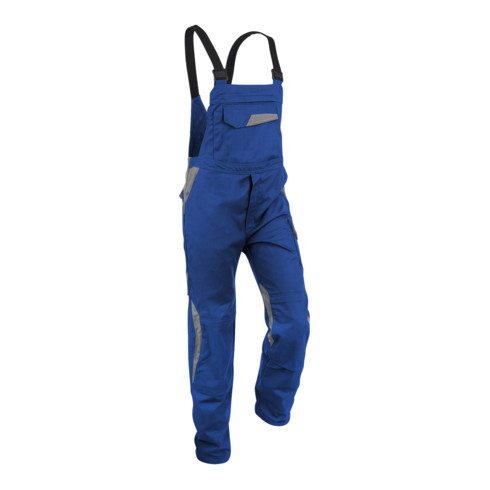 Kübler Vita cotton+ Latzhose 3L47 kornblumenblau/mittelgrau