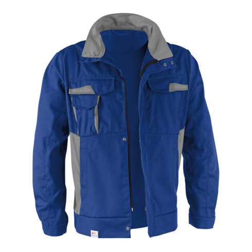 Kübler Vita mix Jacke 1L45 kornblumenblau/mittelgrau