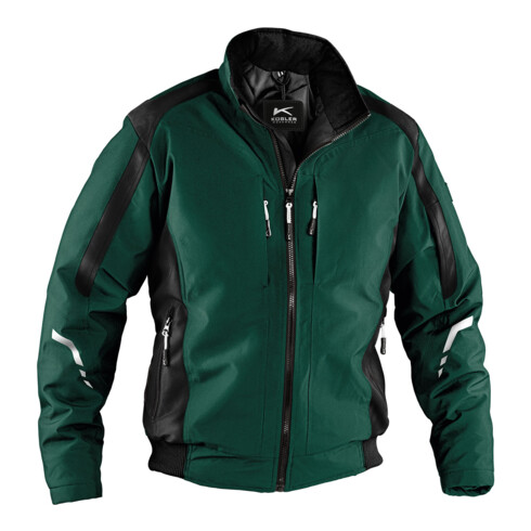 Kübler Weather Jacke 1367 moosgrün/schwarz XS