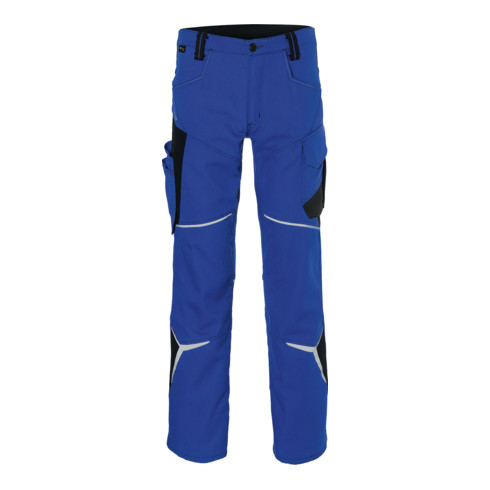 KÜBLER Werkbroek BODYFORCE, korenblauw / zwart, Confectiemaat DE: 56