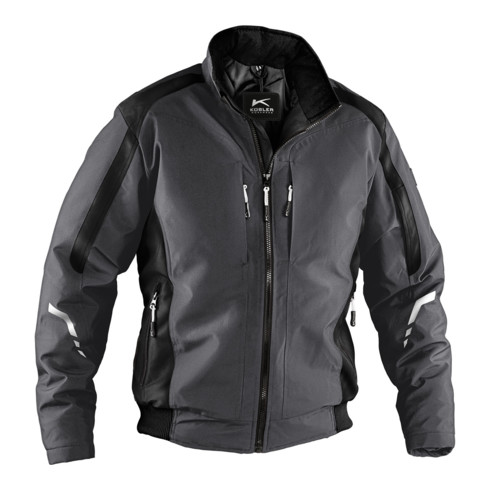Kübler Wetter-Dress Jacke 1367 anthrazit/schwarz Größe XS