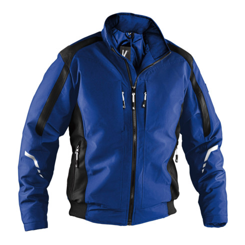 Kübler Wetter-Dress Jacke 1367 kornblumenblau/schwarz