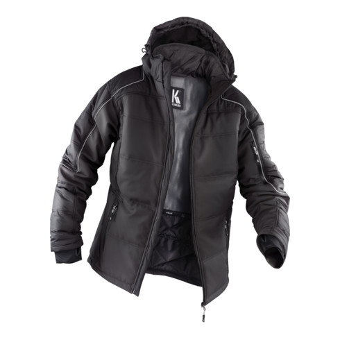 Kübler Wetter-Dress Jacke 1641 dunkelgrau/schwarz