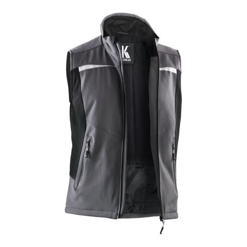 Kübler Wetter-Dress Weste 7041 anthrazit/schwarz
