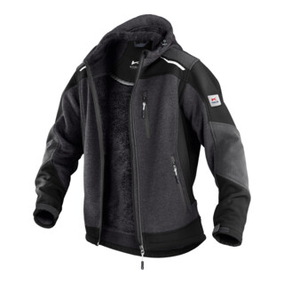 Kübler Wetter-Dress Jacke 1741 dunkelgrau/schwarz