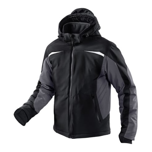 Kübler Wetter-Dress Winter Softshell Jacke 1041 schwarz/anthrazit Größe 4XL