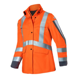 KÜBLER Wetterjacke PROTECTIQ HIGH VIS ARC2 PSA warnorange/anthrazit 3XL
