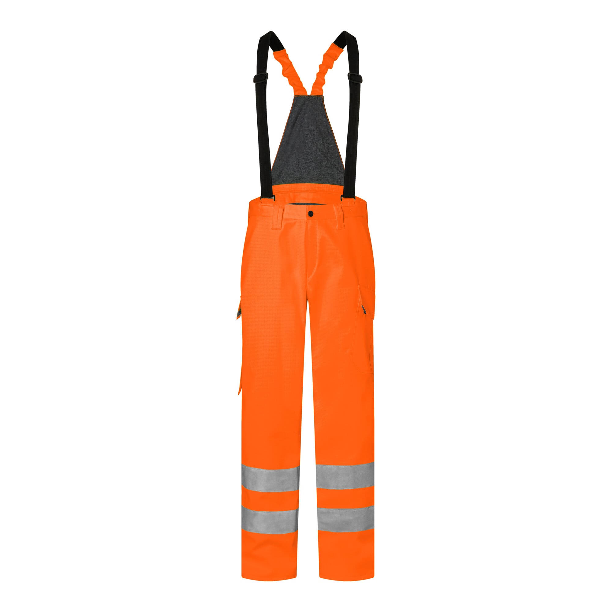 KÜBLER Wetterlatzhose PROTECTIQ HIGH VIS ARC2 warnorange XL-82 ; Kübler Workwear