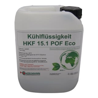 Kühlmittel HKF 15.1 POF ECO 25kg Kanister Frostschutz b.-15GradC CONZELMANN