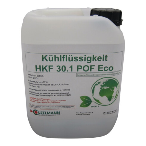 Kühlmittel HKF 30.1 POF ECO 10kg Kanister Frostschutz b.-30GradC CONZELMANN