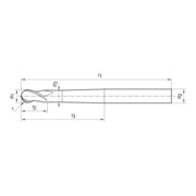 Kugelfr.HSC WNVHM Signum 12mm Z 2 HA L. Gühring-1