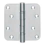 Kugellagertürscharnier VA rd 102x102mm DIN L/R ma ausziehb.Stift INTERSTEEL