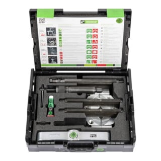 Kukko Kit d'extracteurs de roulements 818-150 hydraulique 12 pièces