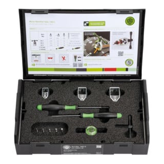 KUKKO Micro-Abziehersatz 140-S 11-teilig