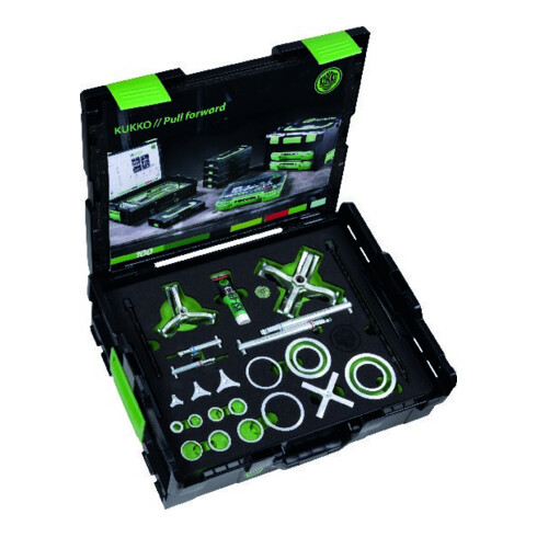 KUKKO Set estrattori per cuscinetti a sfera nella KUKKO L-BOXX, Modello: K70C