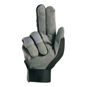 Kunstlederhandschuhe RewoMech 640 schwarz/grau Kunstleder/Elastan-4
