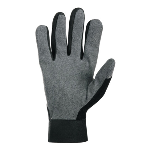 Kunstlederhandschuhe RewoMech 640 Gr.9 schwarz/grau Kunstleder/Elastan
